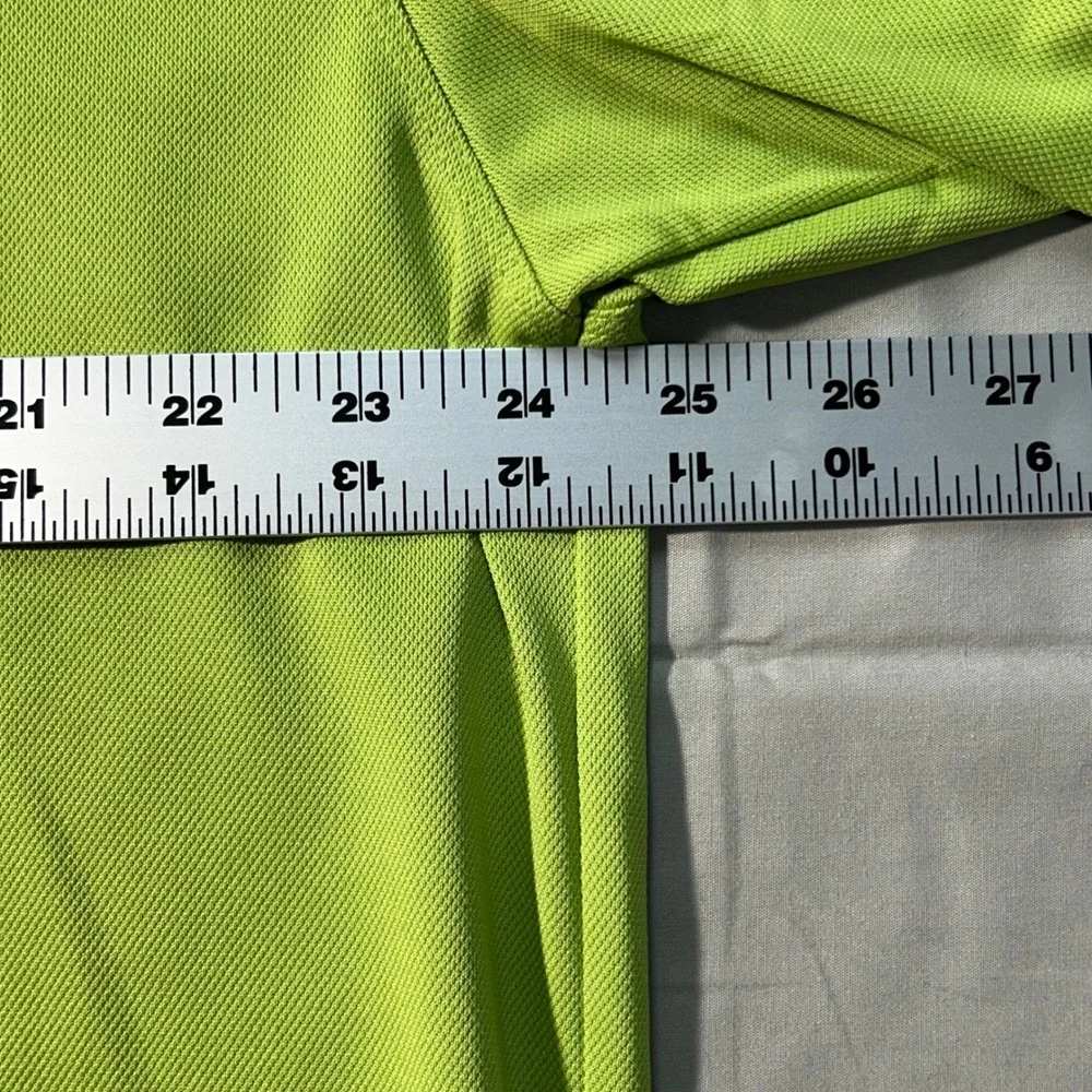 Nike Polo Shirt Miller‎ Chill Mens XL Lime Green Golf Sportswear Athletic